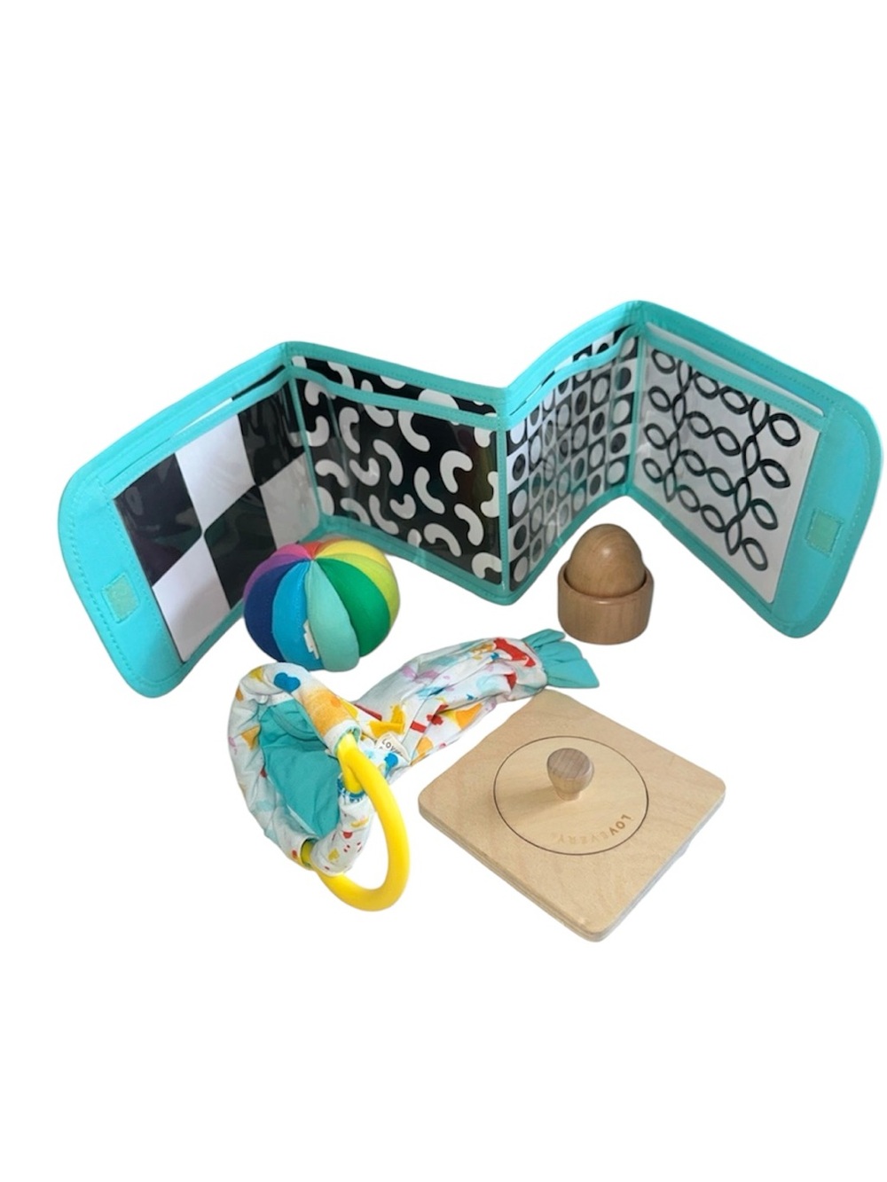 LOVEVERY Sensory Baby Activity Set - Developmental Toys